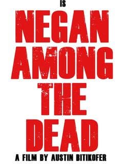 Negan Among the Dead poster