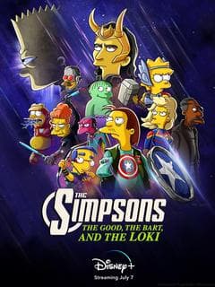The Good, the Bart, and the Loki poster