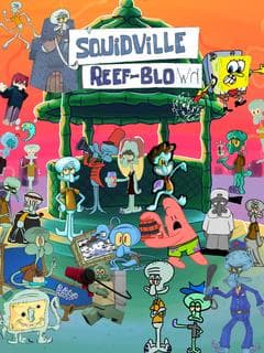 Squidville Reef-Blown Collab poster