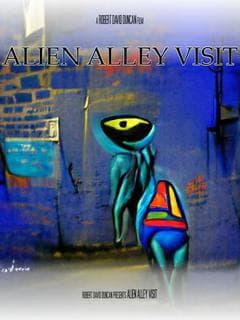 Alien Alley Visit poster