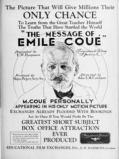 The Message of Emile Coué poster