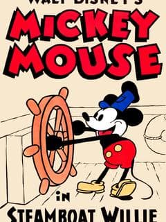 Steamboat Willie poster