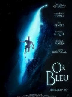 Or bleu poster
