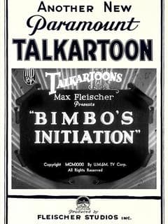Bimbo's Initiation poster