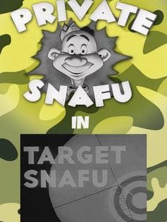 Target Snafu poster