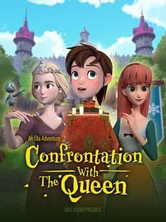 Confrontation with the Queen poster