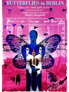 Butterflies in Berlin - Diary of a Soul Split in two poster