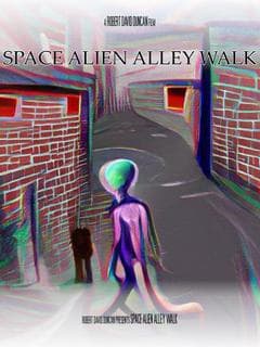 Space Alien Alley Walk poster