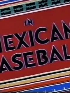 Mexican Baseball poster