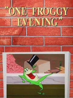 One Froggy Evening poster