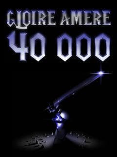 Gloire Amère 40000 poster