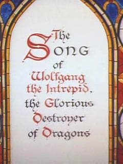 The Song of Wolfgang the Intrepid, the Glorious Destroyer of Dragons poster