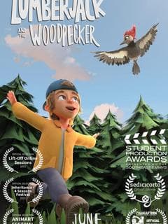 The Lumberjack and the Woodpecker poster