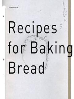 Recipes for Baking Bread poster